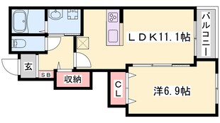 グレーシアK＆SⅡの物件間取画像